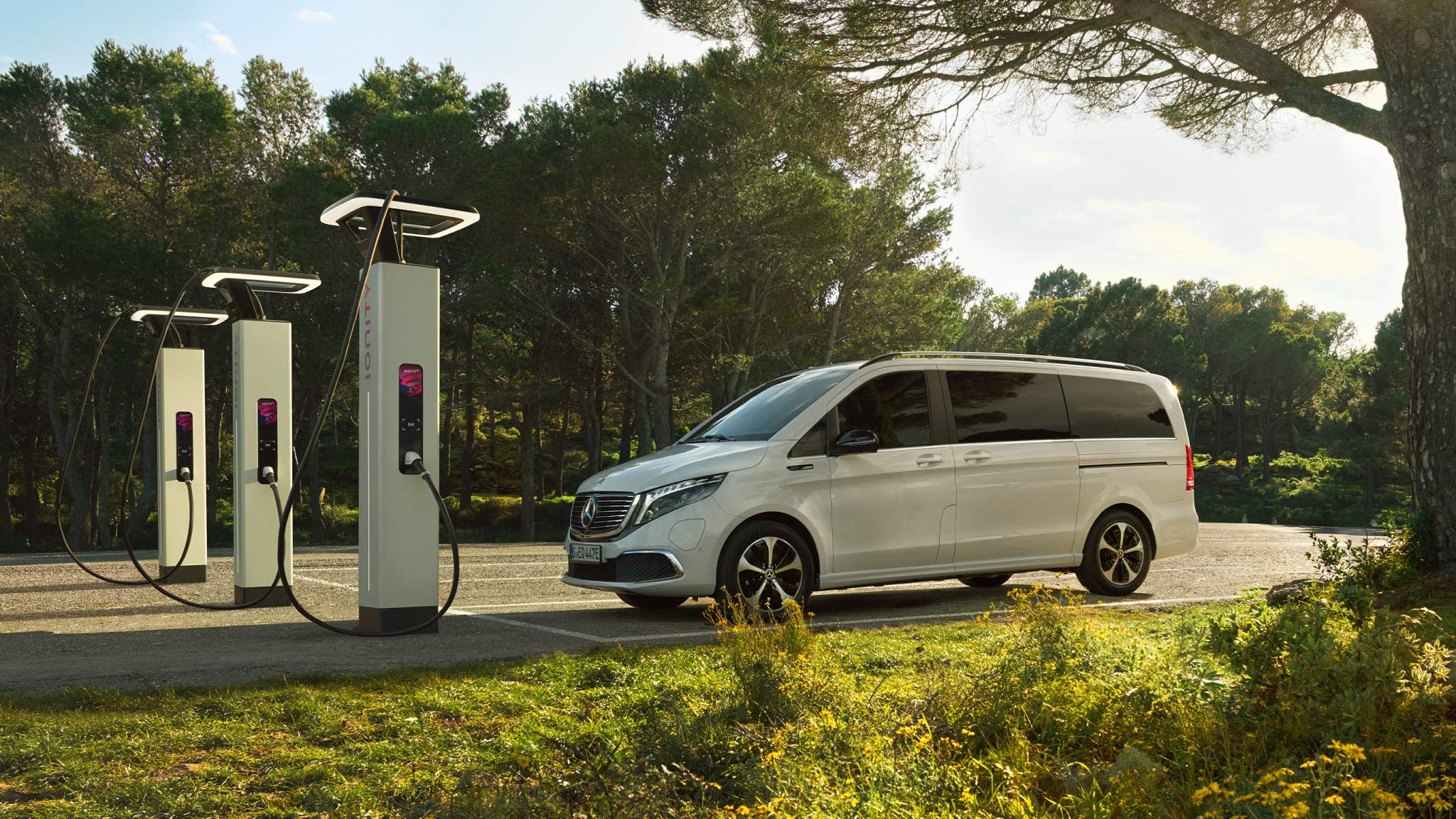 Mercedes V-Class seating 7 passengers